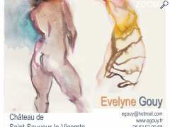 foto di "Connivences 2017", exposition des peinture d'Evelyne Gouy et Philippe Lefebvre au château de Saint-Sauveur-le-Vicomte
