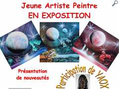 picture of Les 11 et 12 novembre 2017 - Exposition de peinture et de sculptures sur craie de Matrix et YAOX