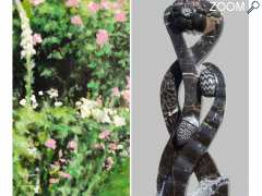 photo de Exposition de peintures et sculptures par Marie-Véronique Samaden et Jacques Bergamasco