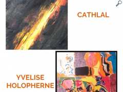 picture of Exposition de peinture par Yvelise Holopherne et Cathlal